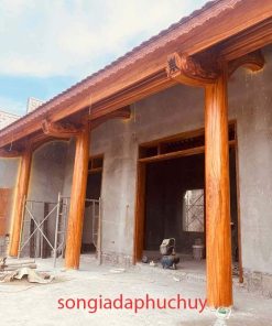 Thi Công Sơn Giả Gỗ Tại Đồng Nai – Mẫu Cột Giả Gỗ Đẹp Nhất