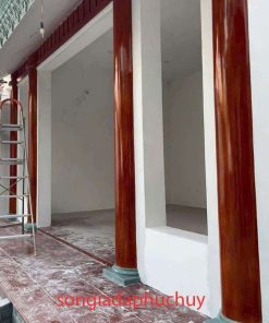 Thi Công Sơn Giả Gỗ Tại Long An – Mẫu Cổng/ Cột/ Tường Đẹp Nhất