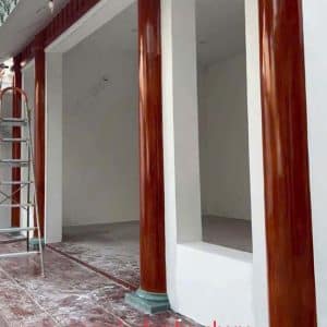 Thi Công Sơn Giả Gỗ Tại Long An – Mẫu Cổng/ Cột/ Tường Đẹp Nhất